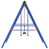 vidaXL Outdoor Swing A-Frame with Slide for up to 3 Children