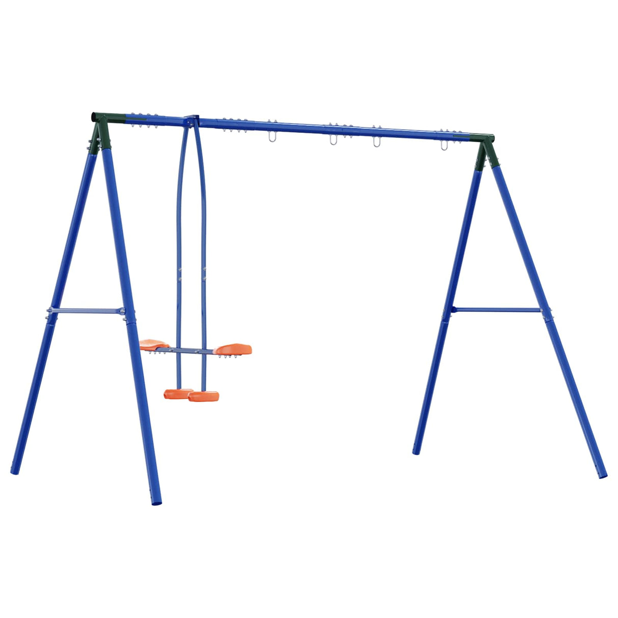 vidaXL Buiten schommelframe met glijder voor tot 4 kinderen