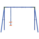 vidaXL Buiten schommelframe met glijder voor tot 4 kinderen