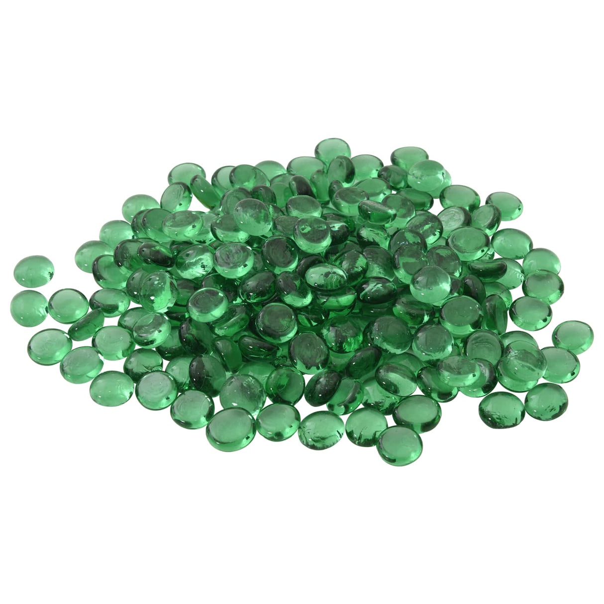 vidaXL Glasnugget 17-19 mm Licht kobaltblauw Glas