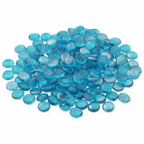 vidaXL Glasnugget 17-19 mm Licht kobaltblauw Glas
