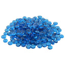 vidaXL Glasnugget 17-19 mm Licht kobaltblauw Glas