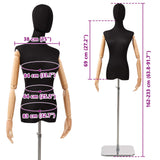 vidaXL Verstelbare mannequin 162-233 cm met hoofd en basis Vrouw PP