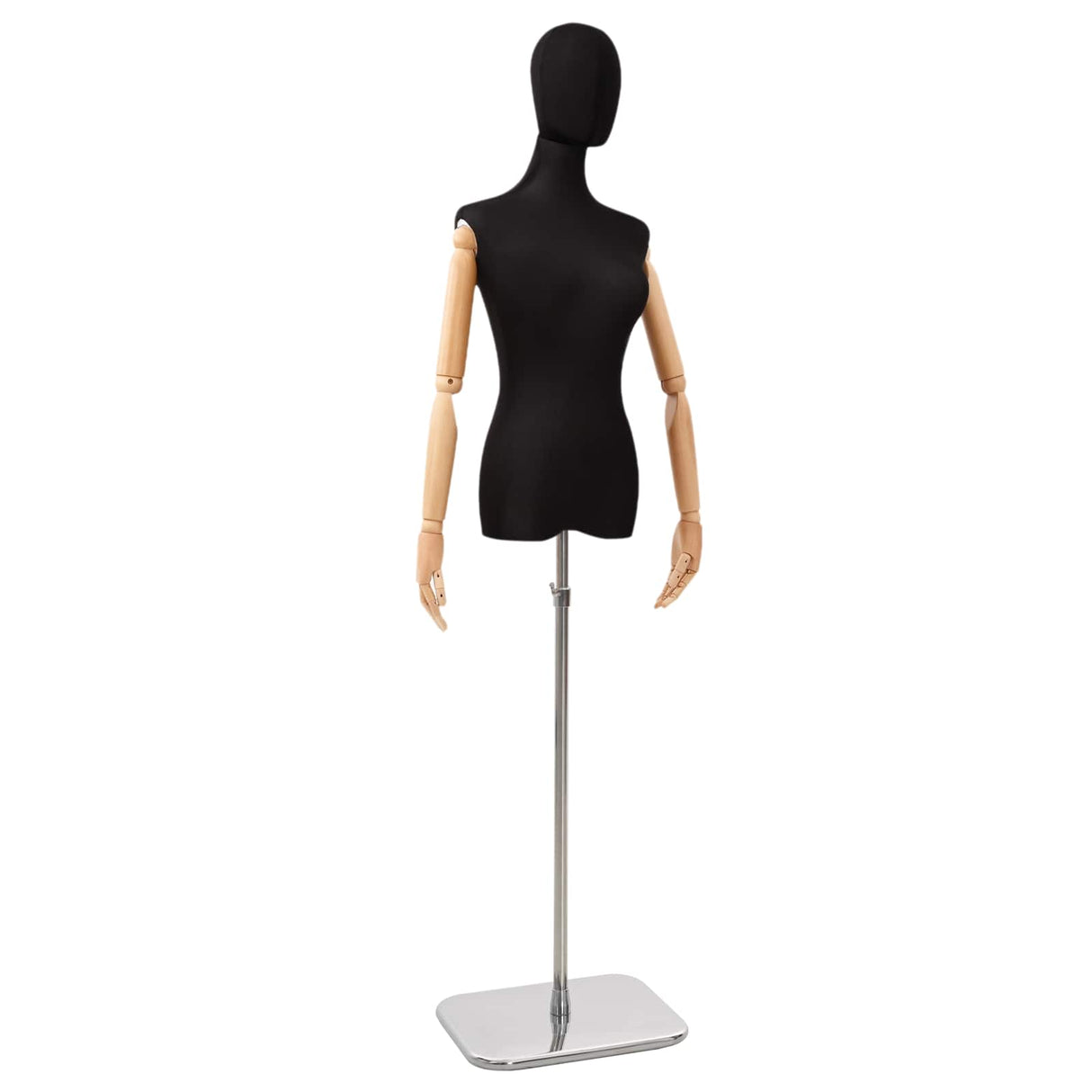 vidaXL Verstelbare mannequin 162-233 cm met hoofd en basis Vrouw PP