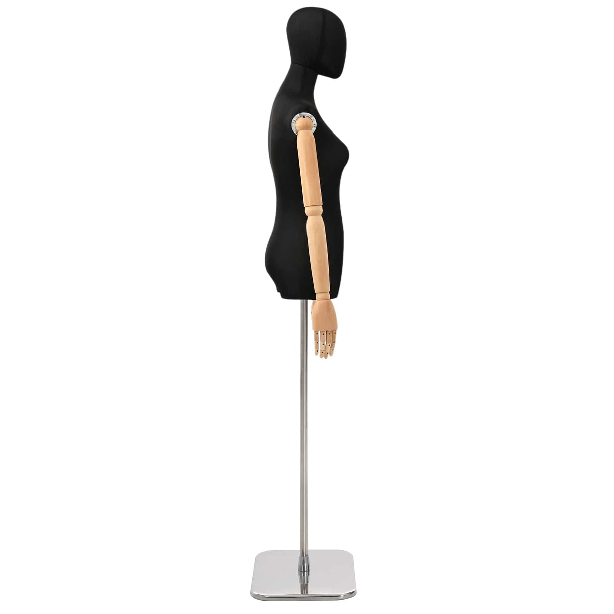 vidaXL Verstelbare mannequin 162-233 cm met hoofd en basis Vrouw PP
