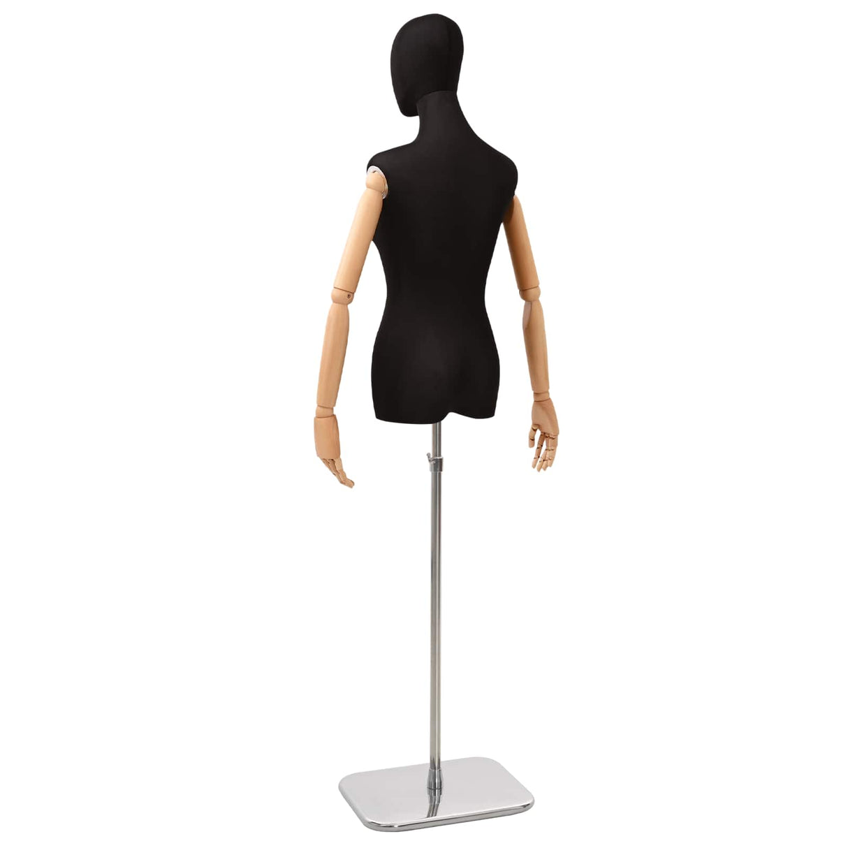 vidaXL Verstelbare mannequin 162-233 cm met hoofd en basis Vrouw PP