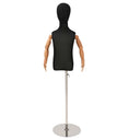 vidaXL Adjustable 120-150 cm Mannequin with Base Unisex PP White