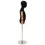 vidaXL Adjustable 120-150 cm Mannequin with Base Unisex PP White