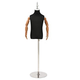 vidaXL Adjustable 120-150 cm Mannequin with Base Unisex PP White