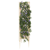 vidaXL Trellis met Spike Wit 43 x 6 x 165 cm PP