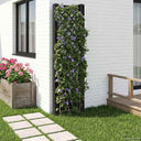 vidaXL Trellis met Spike Wit 43 x 6 x 165 cm PP
