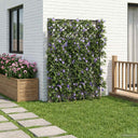 vidaXL Trellis met Spike Wit 99 x 6 x 165 cm PP