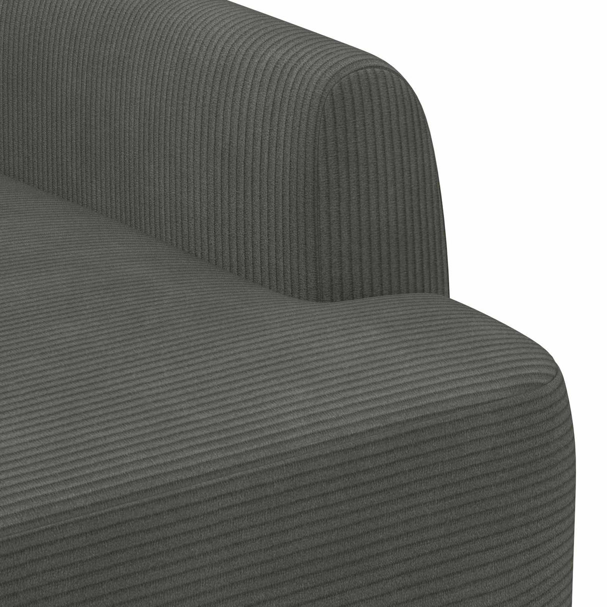 vidaXL Lovingseat met knoopge tuft Lichtgrijs 116 x 67 x 81 cm
