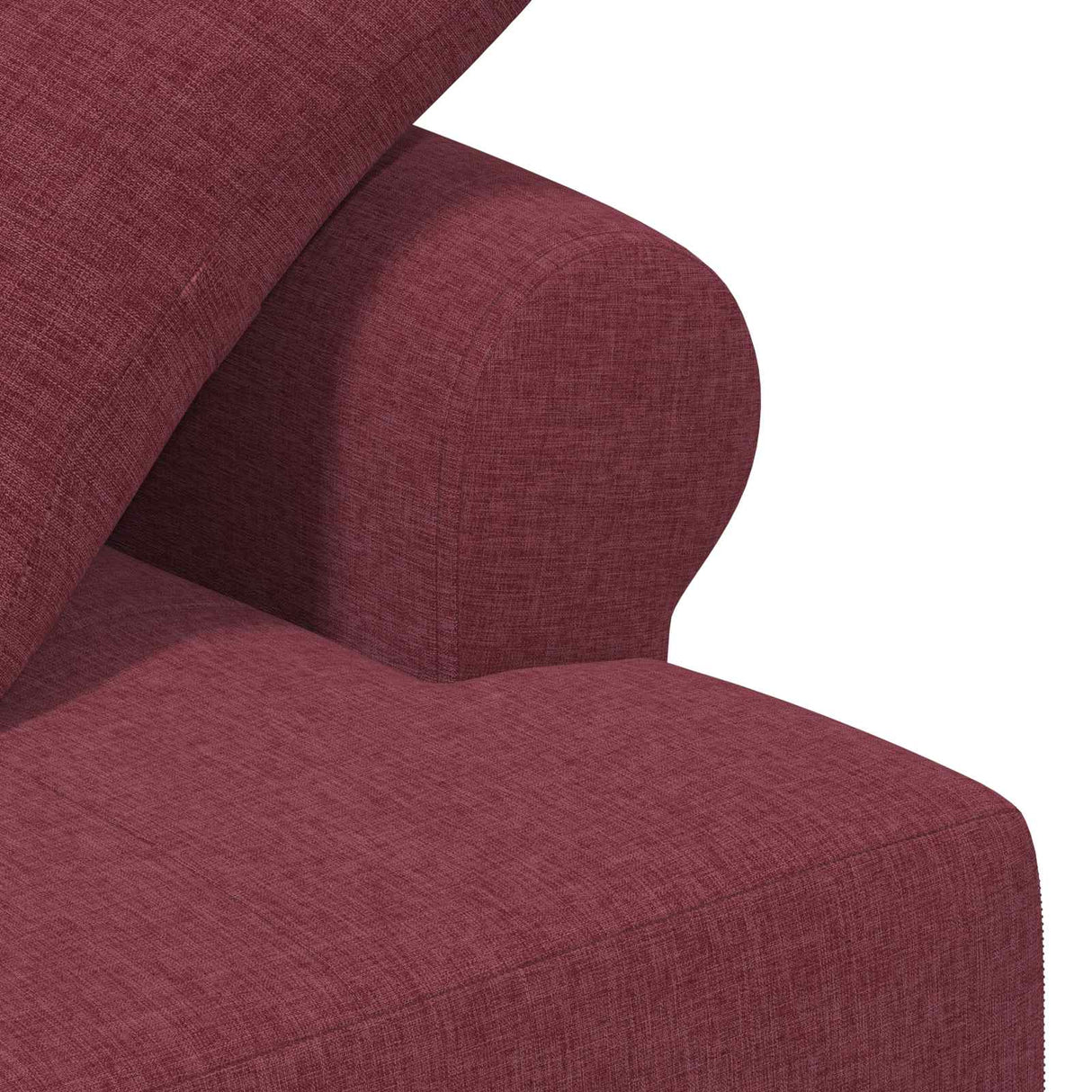 vidaXL Lovingseat met knoopge tuft Zwart 120 x 65 x 79 cm Stof