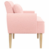 vidaXL Lovingseat met knoopge tuft Crèmekleurig 117 x 67 x 77 cm