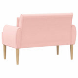 vidaXL Lovingseat met knoopge tuft Crèmekleurig 117 x 67 x 77 cm