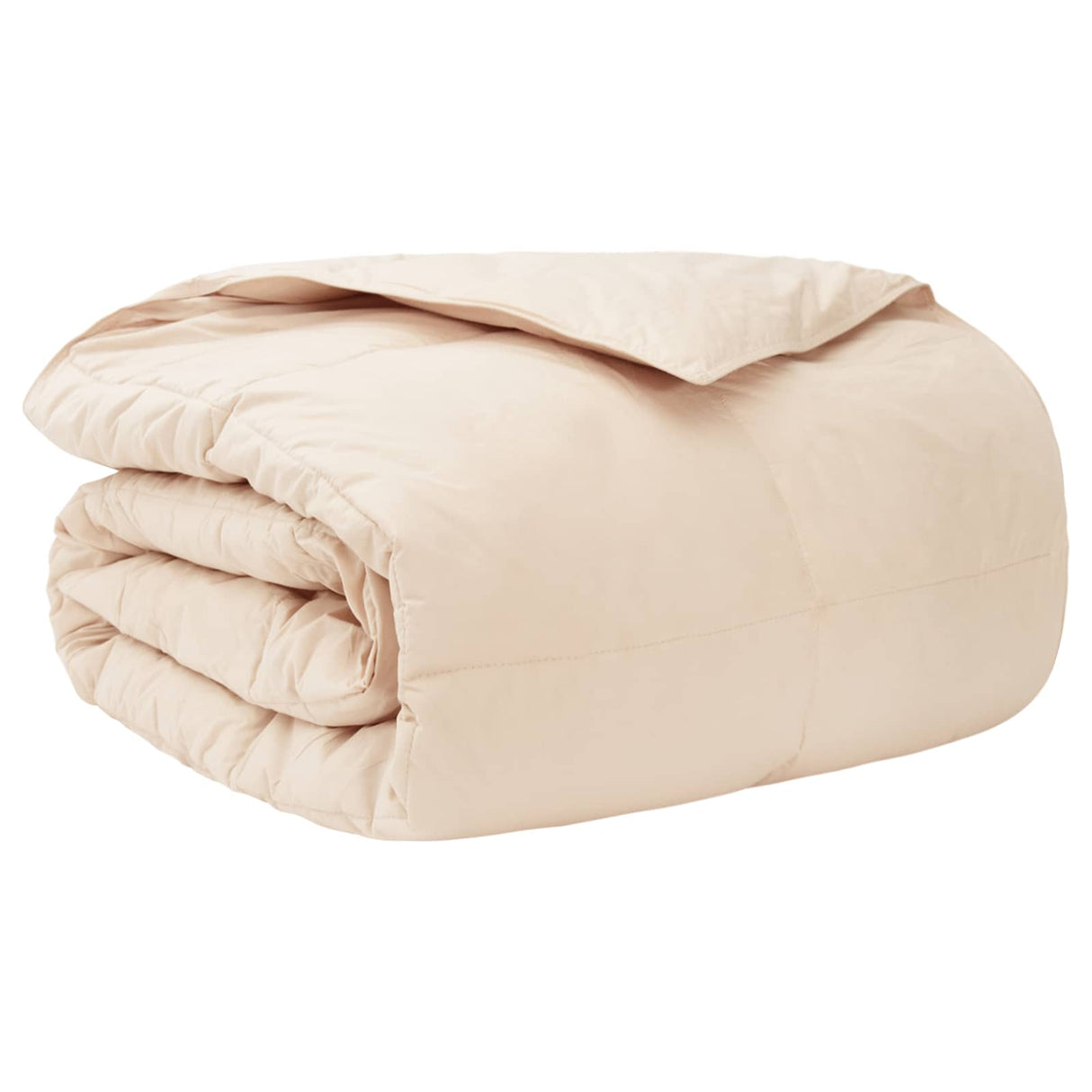 vidaXL Winter dekbed Beige 135 x 200 cm 100% Natuurlijke Kapok