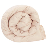 vidaXL Duvet Beige 135 x 200 cm Kapok Fibre