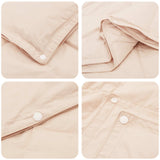 vidaXL Duvet Beige 135 x 200 cm Kapok Fibre