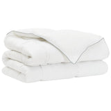 vidaXL Volledig Jaar Dekbed Wit 135 x 200 cm Bamboevezel