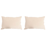 vidaXL Hoofdkussen Beige 40 x 60 cm Kapokvezel