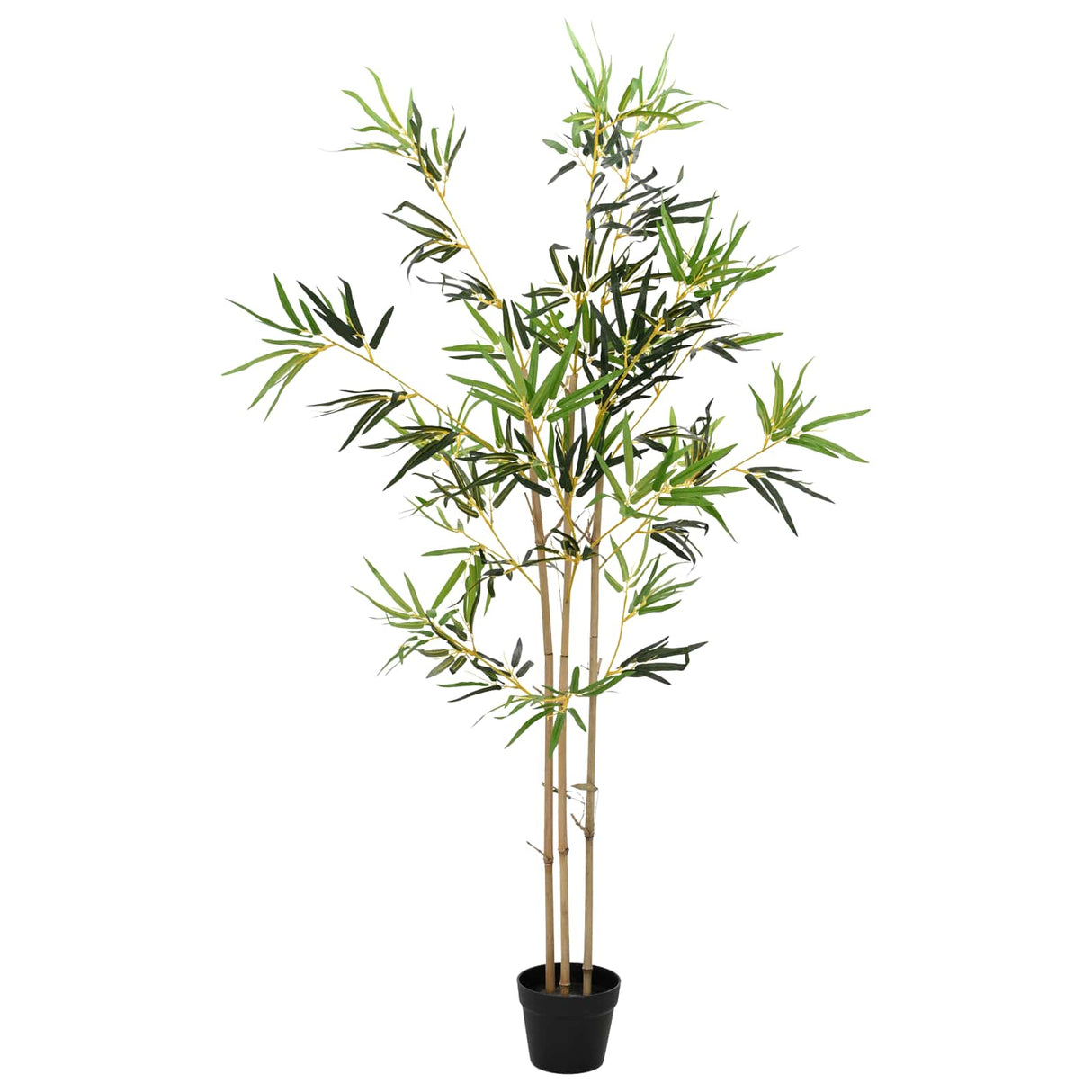 vidaXL Kunstmatige Bamboe Boom Groen 55 x 16 x 150 cm Stof en Bamboe