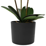 vidaXL Kunst Orchidee Plant met Pot Wit 45 x 15 x 65 cm