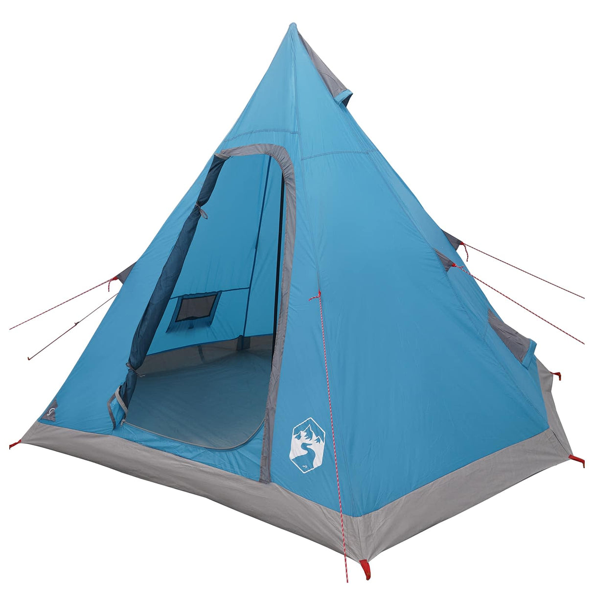 vidaXL 3-persoons Groen 185T Polyester met PU Coating