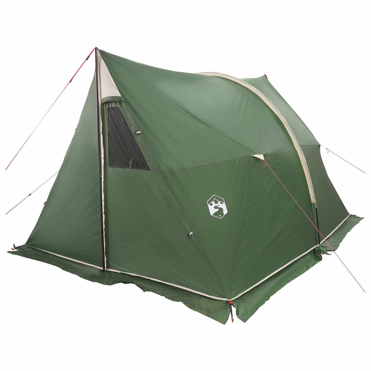 vidaXL Tent with Waterproof Tarp -person Green