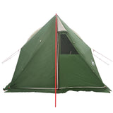 vidaXL Tent with Waterproof Tarp -person Green