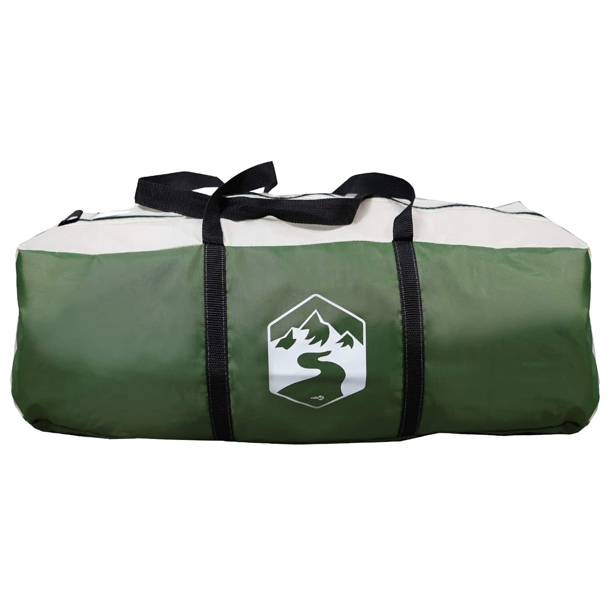 vidaXL Tent with Waterproof Tarp -person Green