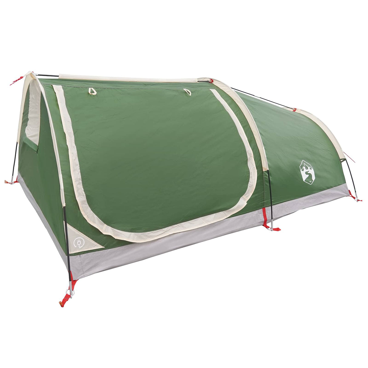 vidaXL Hiking Tent Waterproof 1-person 1-Person Green
