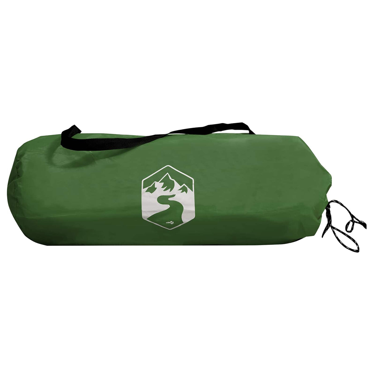 vidaXL Hiking Tent Waterproof 1-person 1-Person Green