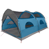 vidaXL Tunnel Tent with Waterproof Rainfly 10-Person Green