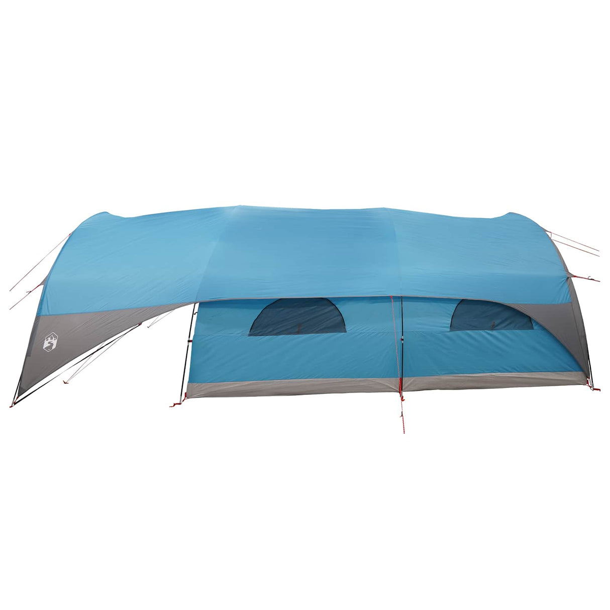 vidaXL Tunnel Tent with Waterproof Rainfly 10-Person Green