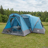 vidaXL Kamer Tent met Waterdichte Regenfly 10-persoons Groen