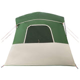 vidaXL 3-persoons 3-persoons Groen 185T Polyester met PU Coating