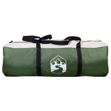 vidaXL 3-persoons 3-persoons Groen 185T Polyester met PU Coating