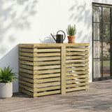 vidaXL Air Conditioner Hoes 90 x 58 x 60 cm Geïmpregneerd grenenhout