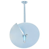 vidaXL Aardanker 4 pcs Zilverkleurig Ø10 x 60 cm Gegalvaniseerd Metaal