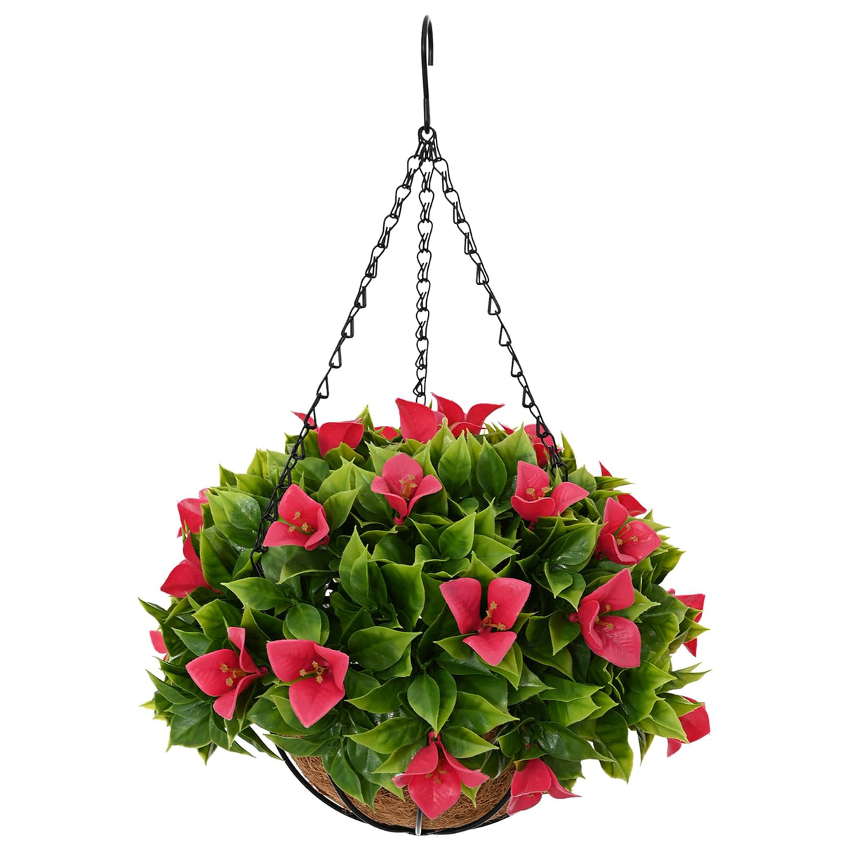 vidaXL Kunstbloemen Rozeachtig 33 x 33 x 44 cm PE en staal