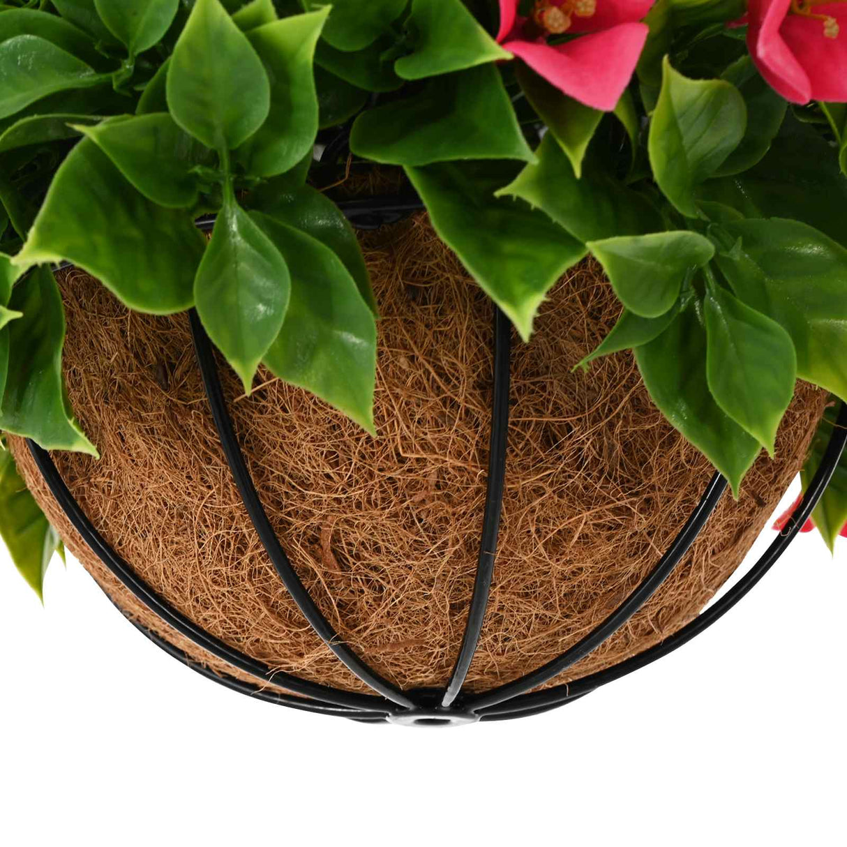 vidaXL Kunstbloemen Rozeachtig 33 x 33 x 44 cm PE en staal