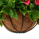 vidaXL Kunstbloemen Rozeachtig 33 x 33 x 44 cm PE en staal