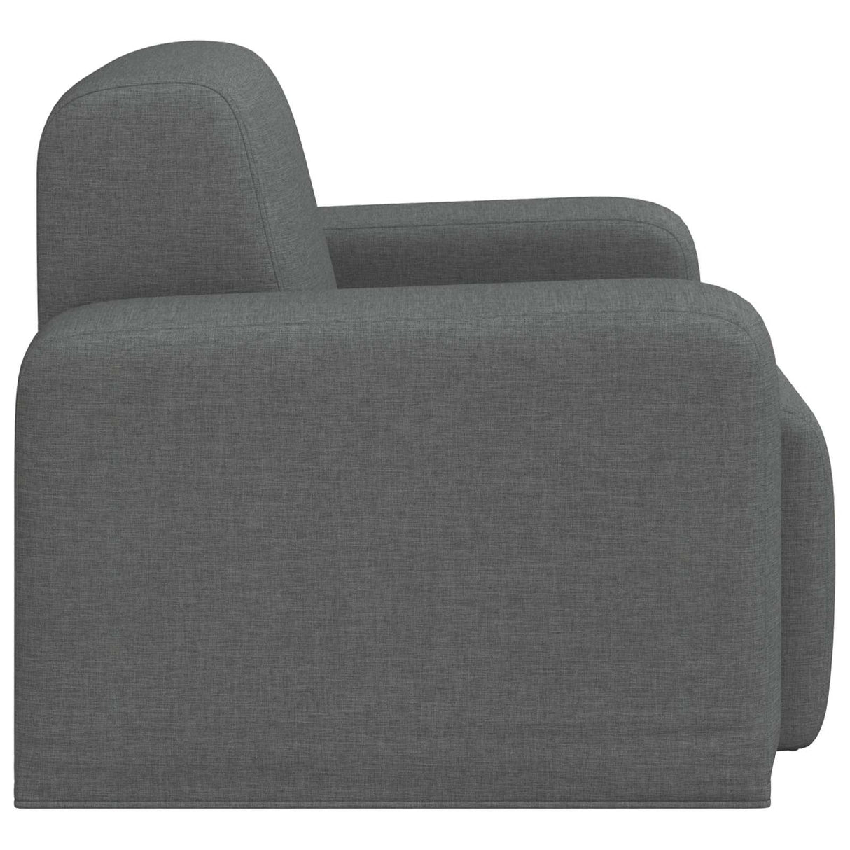 vidaXL Fauteuil Lichtgrijs Stof