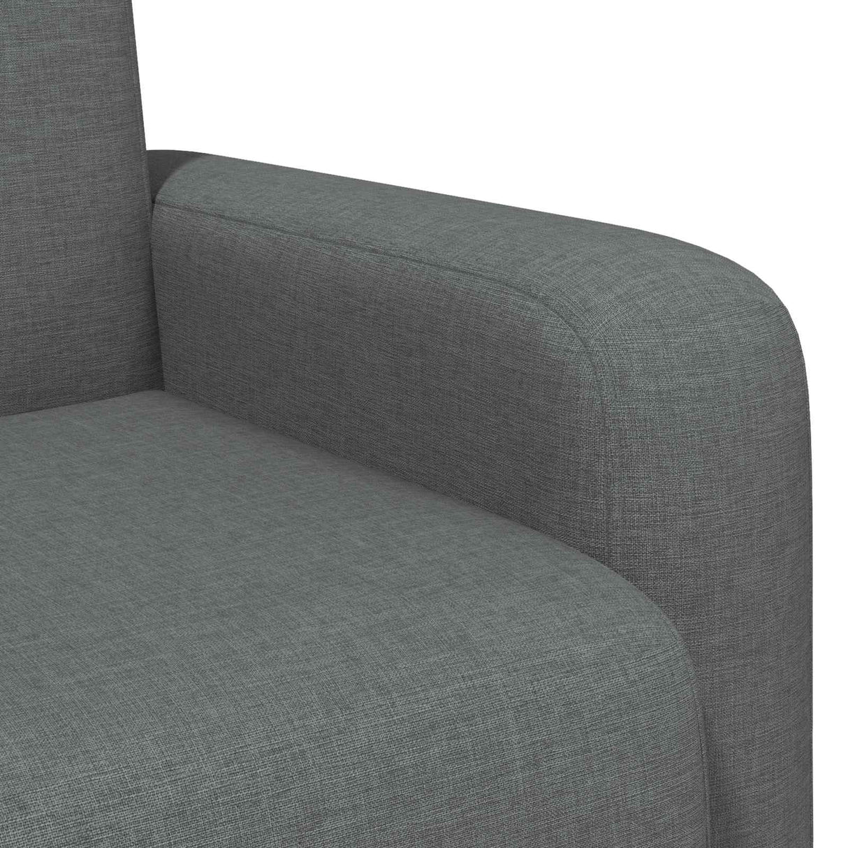 vidaXL Fauteuil Lichtgrijs Stof