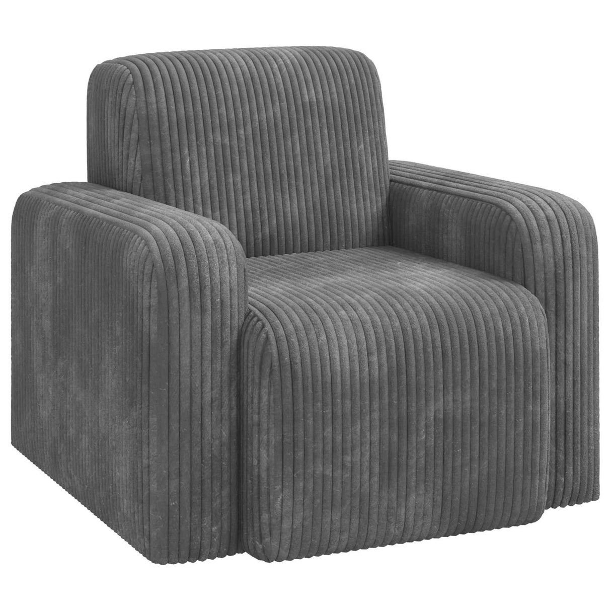 vidaXL Armchair Taupe Corduroy