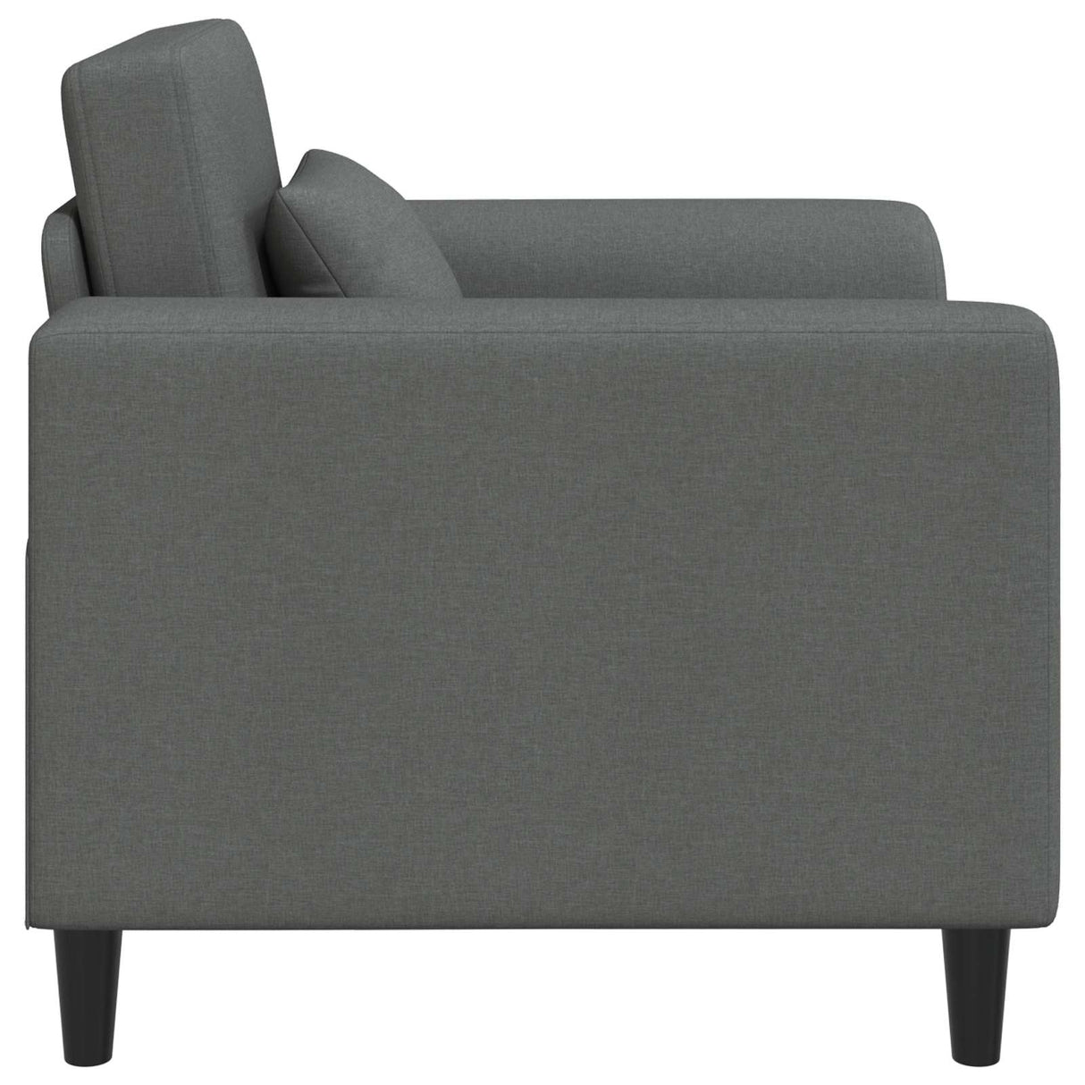vidaXL Fauteuil Lichtgrijs Stof