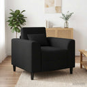 vidaXL Fauteuil Lichtgrijs Stof
