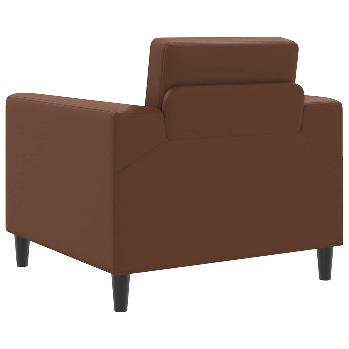 vidaXL Fauteuil Crèmekleurig Kunstleer