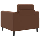 vidaXL Fauteuil Crèmekleurig Kunstleer